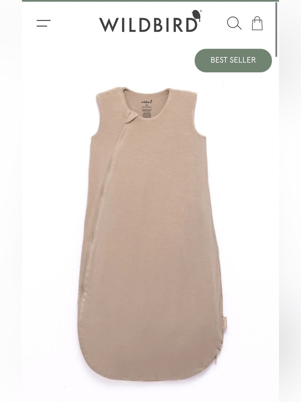 Wild bird sleep sack